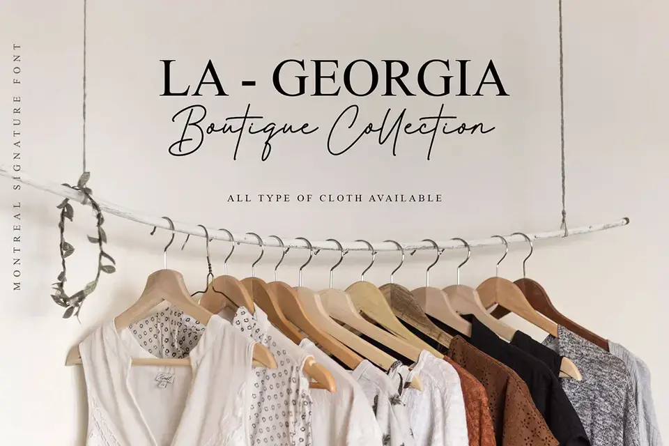 Montreal Signature Font