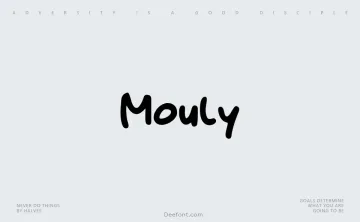 Mouly Font