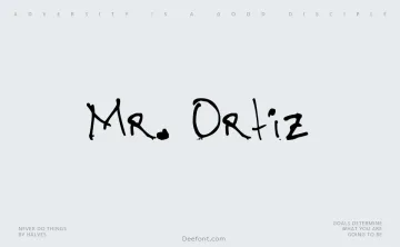 Mr. Ortiz Font