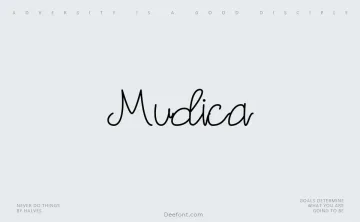 Mudica Font