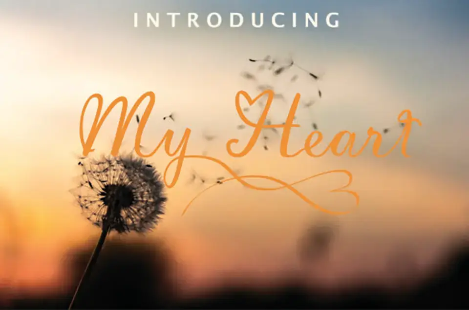 My Heart Font