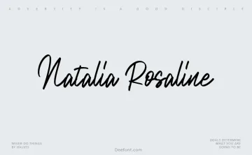 Natalia Rosaline Font