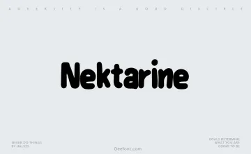Nektarine Font