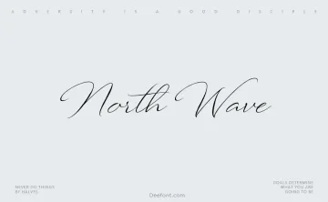 North Wave Font