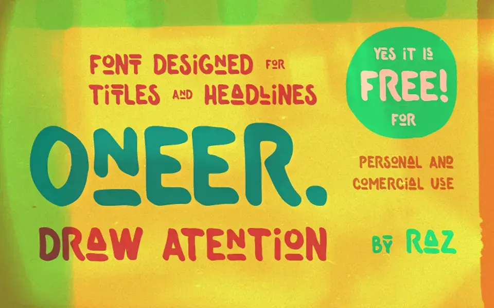 Oneer Font