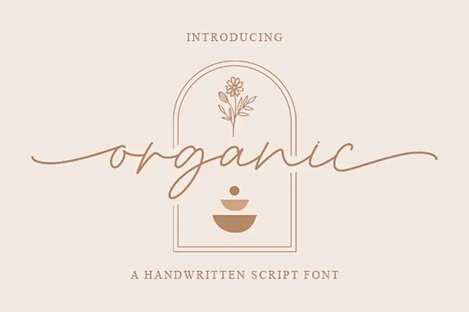 Organic Font