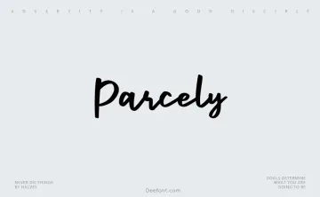 Parcely Font