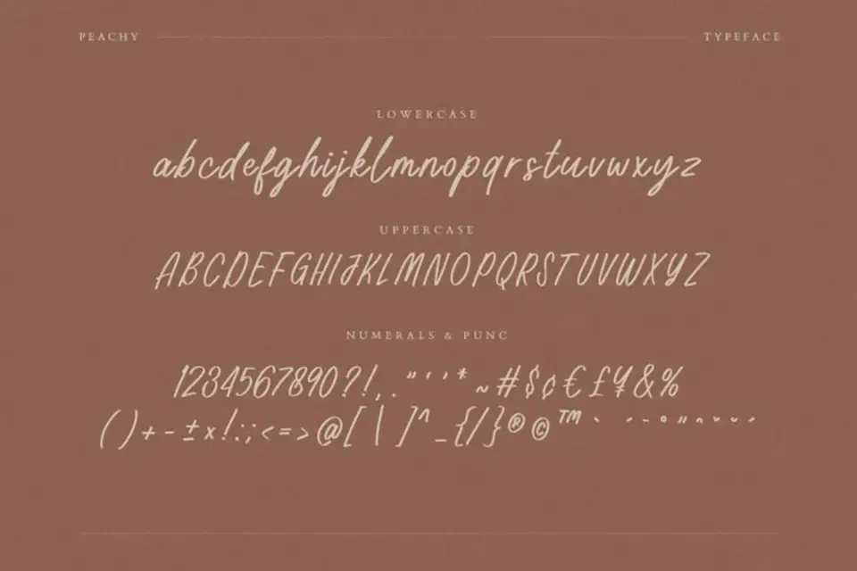 Peachy Font