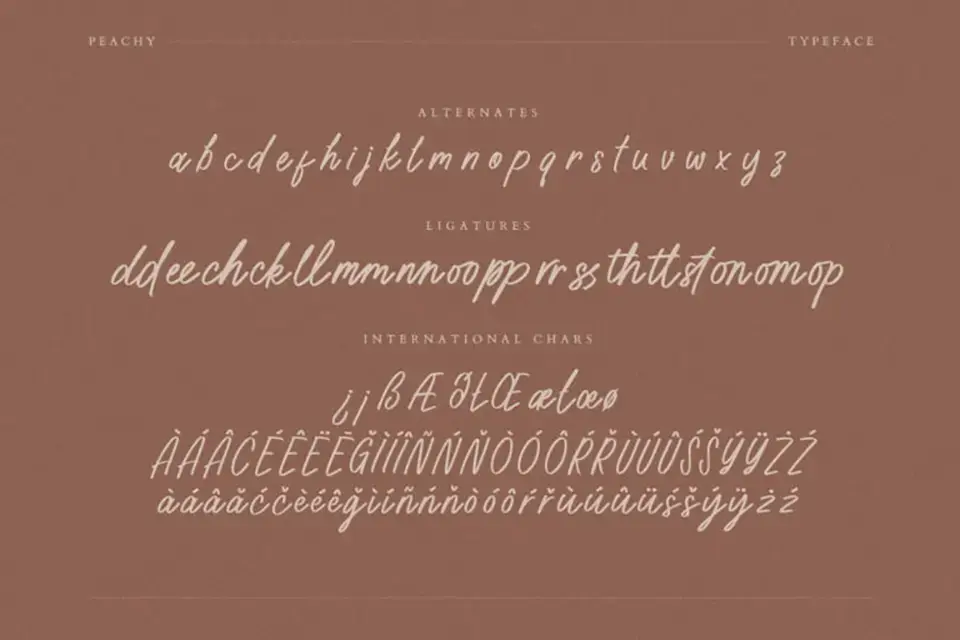 Peachy Font