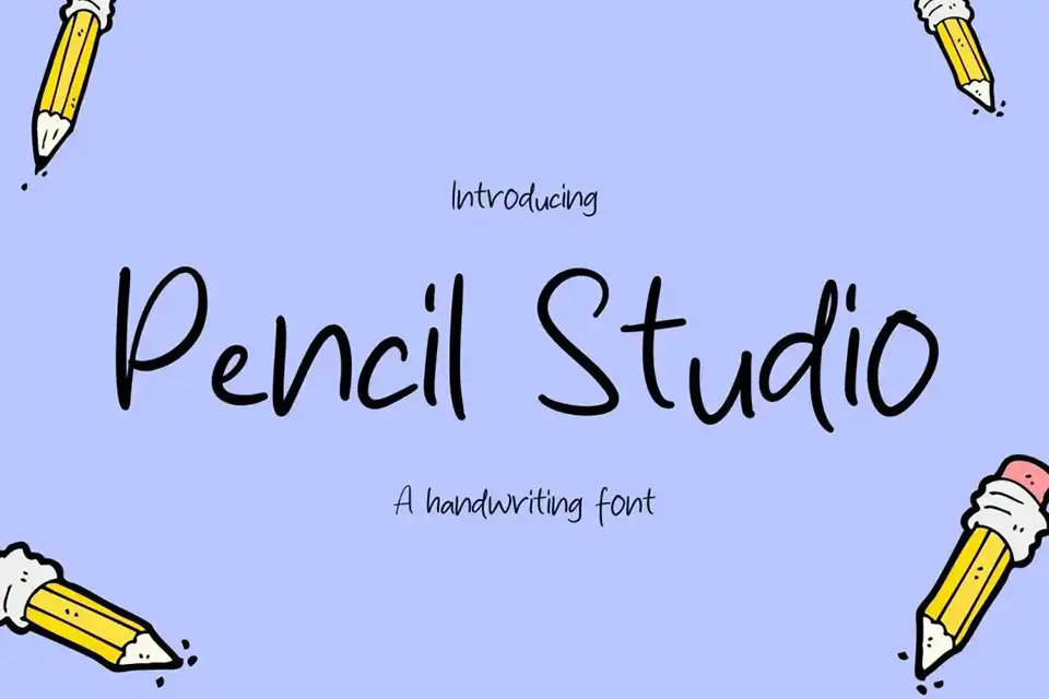 Pencil Studio Font