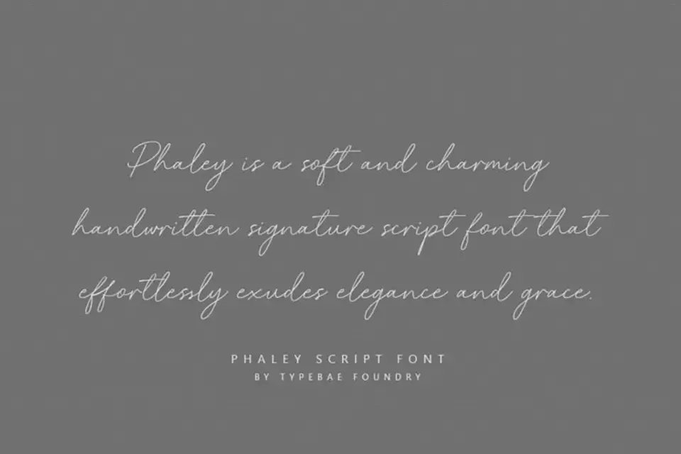 Phaley Font