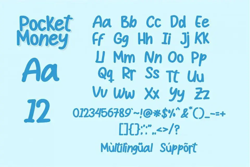 Pocket Money Font