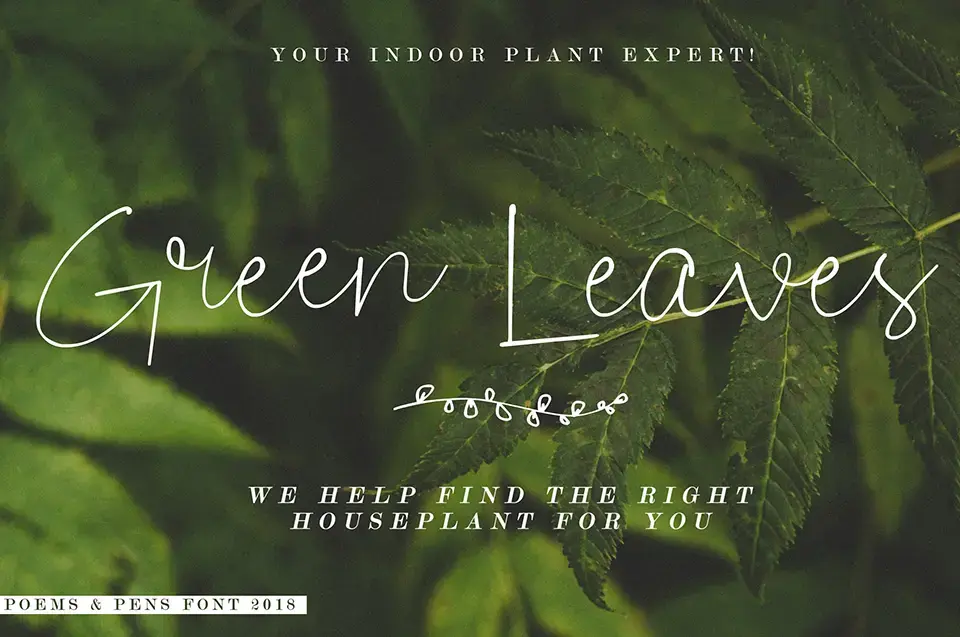 Poems & Pens Font