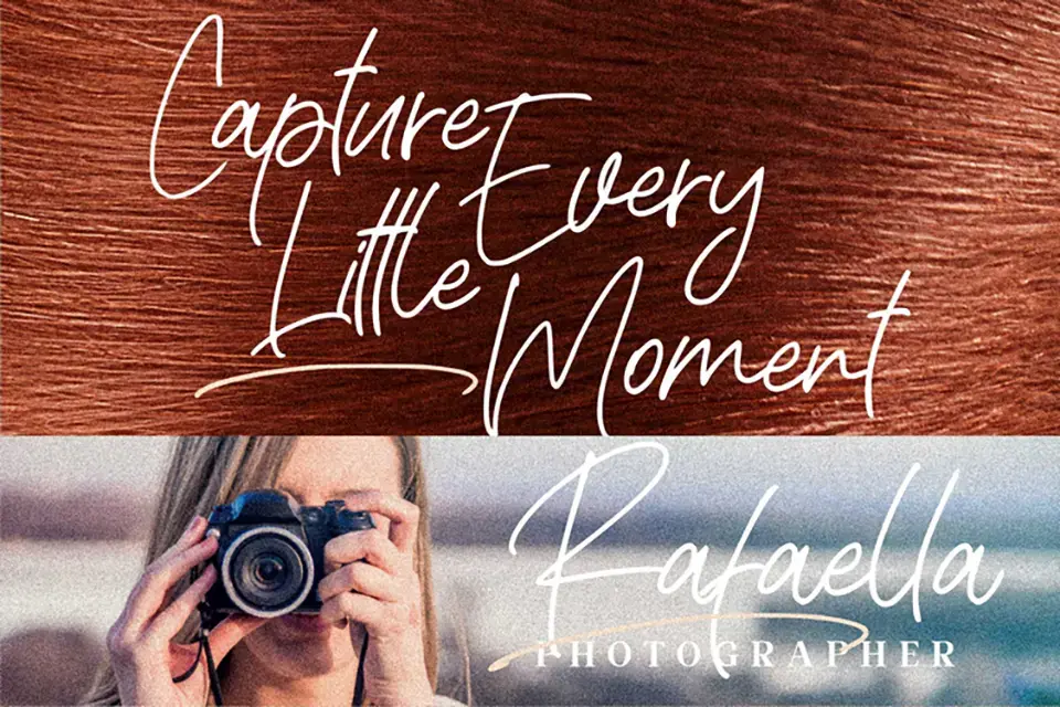 Rafaella Signature Font