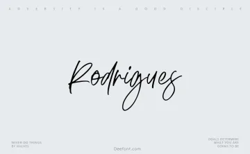 Rodrigues Font