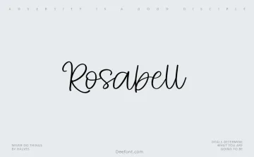 Rosabell Font