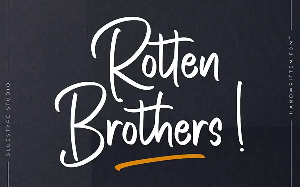 Rotten Brothers Font