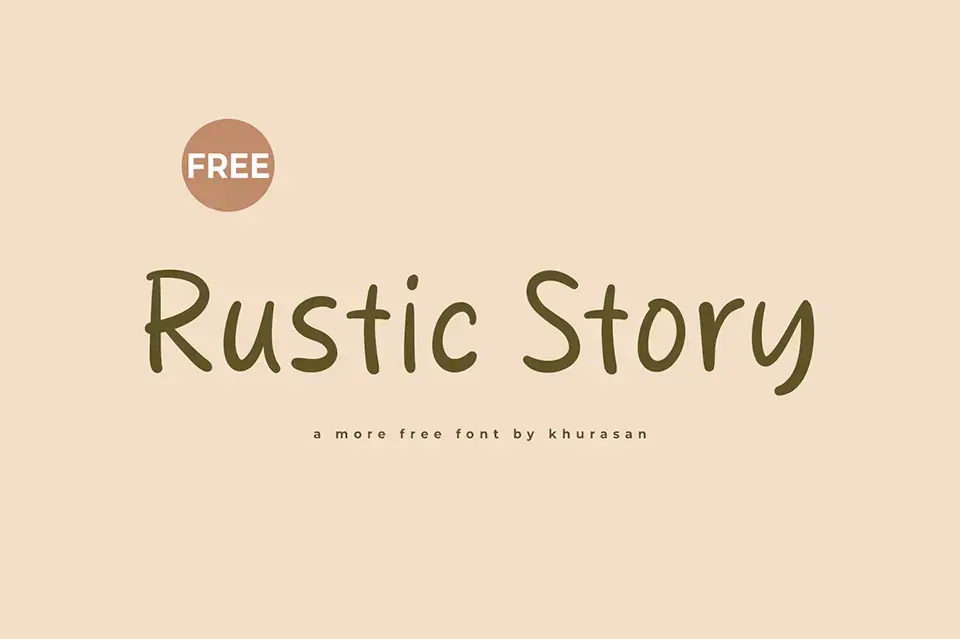 Rustic Story Font