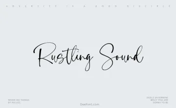 Rustling Sound Font