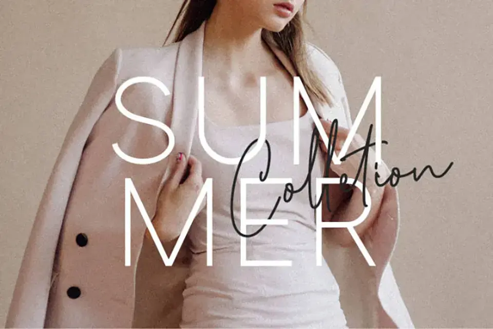 Sansburg Signature Font