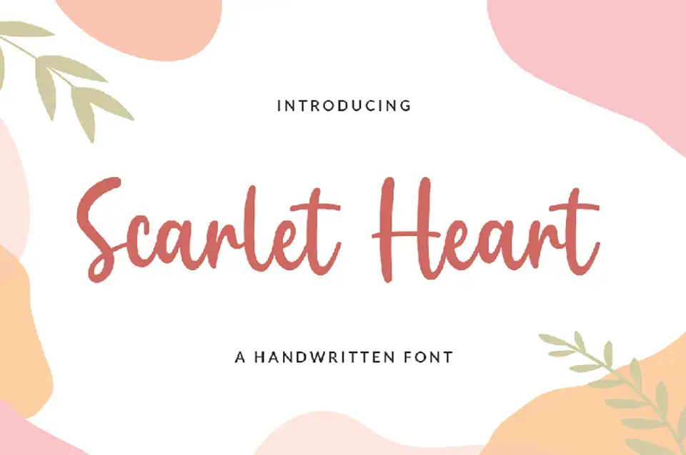 Scarlet Heart Font