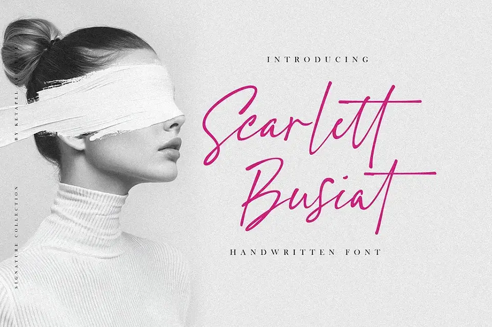 Scarlett Busiat Font