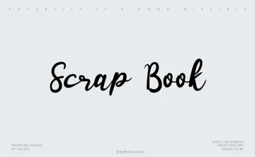 Scrap Book Font