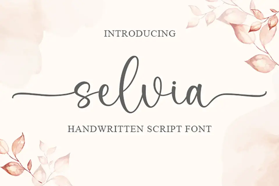 Selvia Font