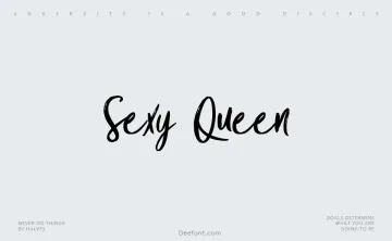 Sexy Queen Font