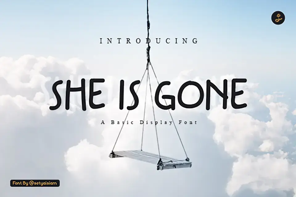 She Is Gone Font