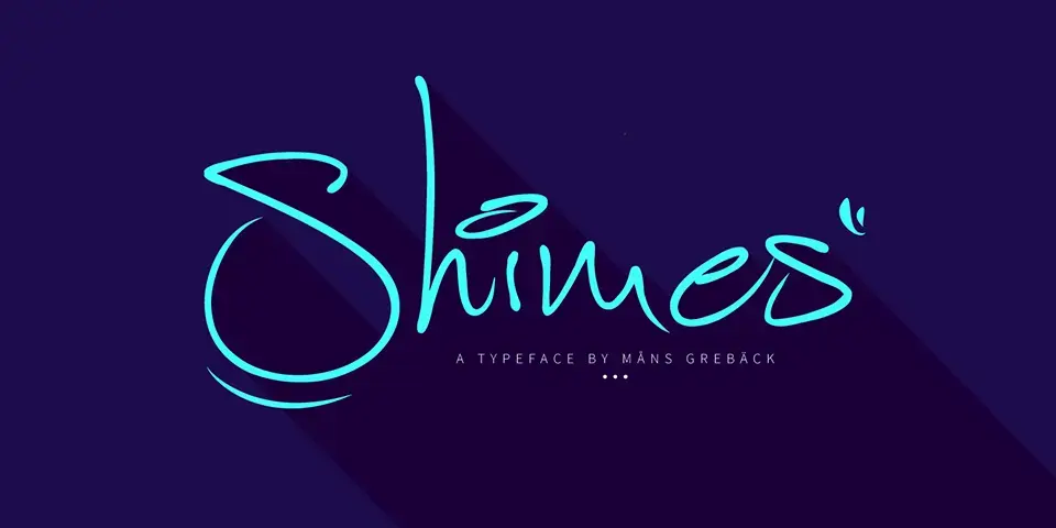 Shimes One Font