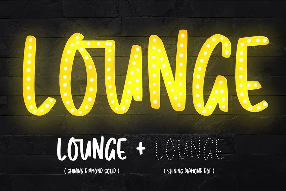 Shining Diamond Font