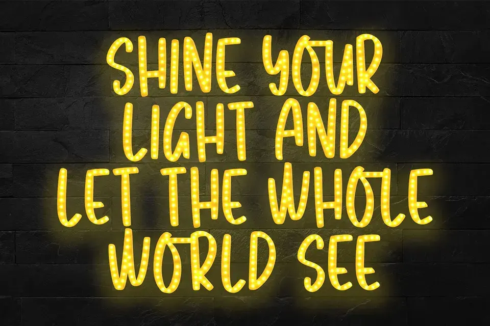 Shining Diamond Font