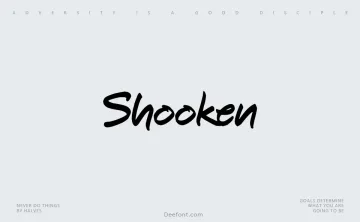 Shooken Font