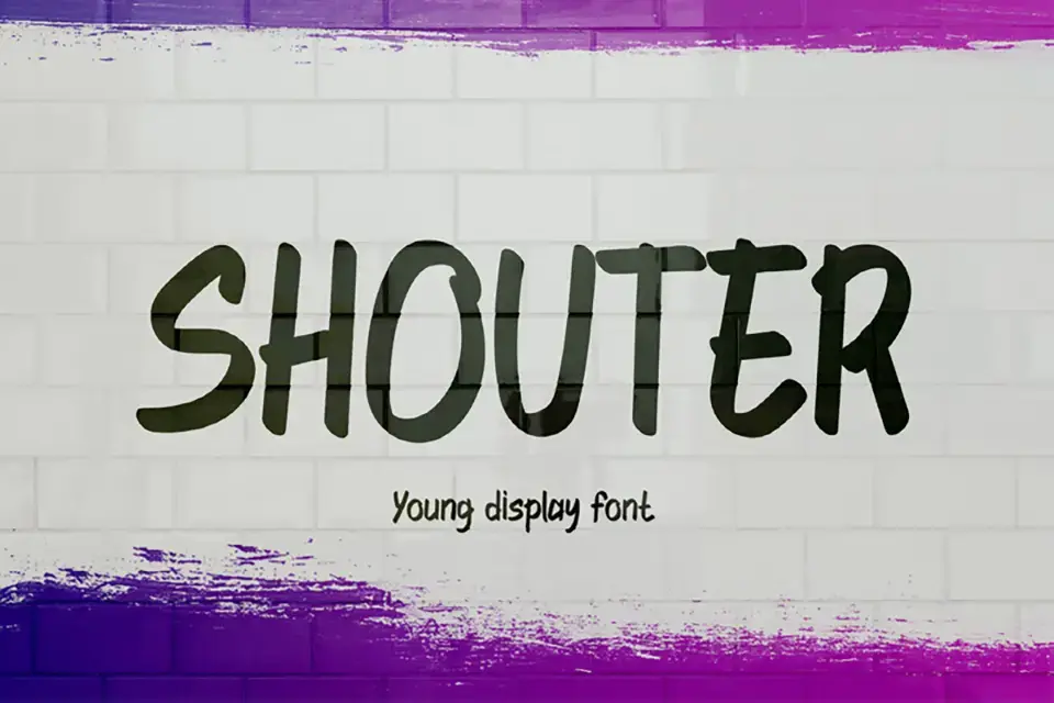 Shouter Font