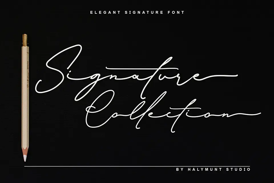 Signature Collection Font