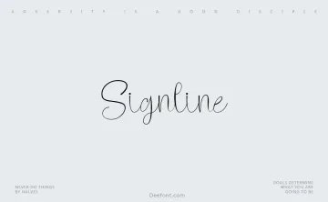 Signline Font