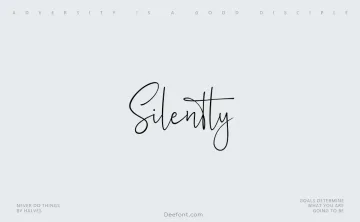 Silently Font