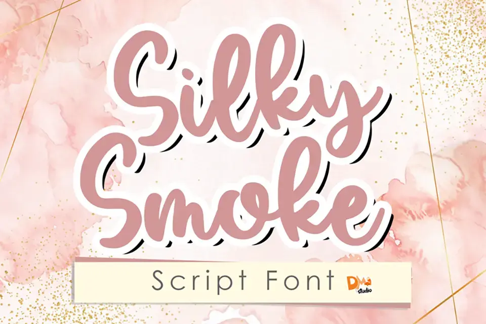 Silky Smoke Font
