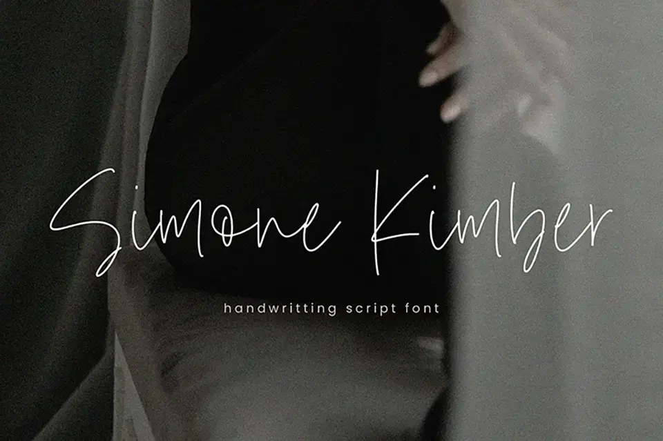 Simone Kimber Font
