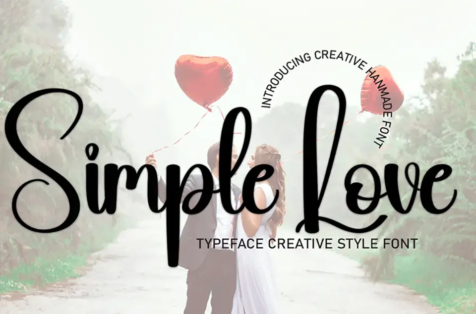 Simple Love Font