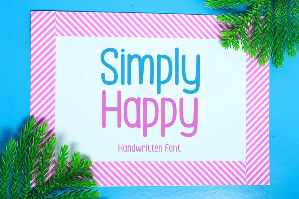 Simply Happy Font