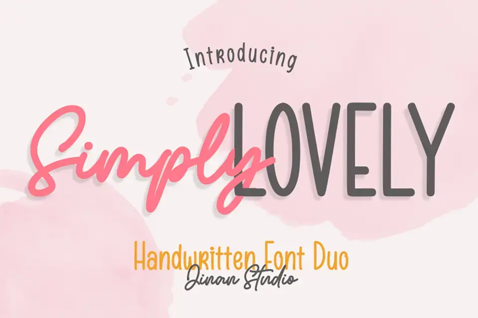 Simply Lovely Sans Font