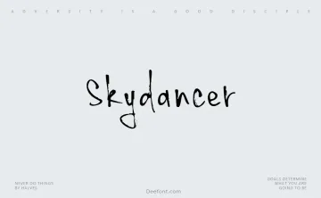Skydancer Font