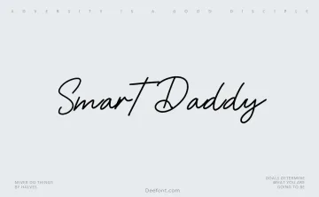 Smart Daddy Font
