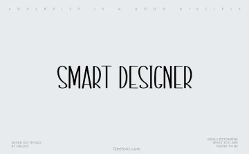 Smart Designer Font