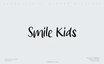 Smile Kids Font