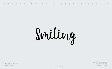 Smiling Font