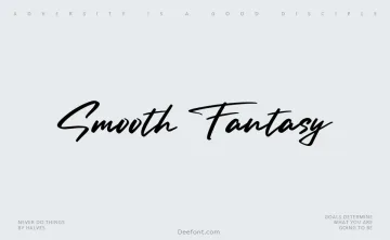 Smooth Fantasy Font