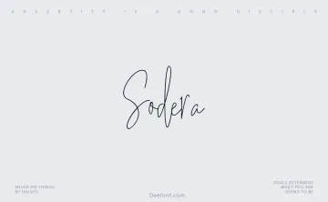 Sodera Font
